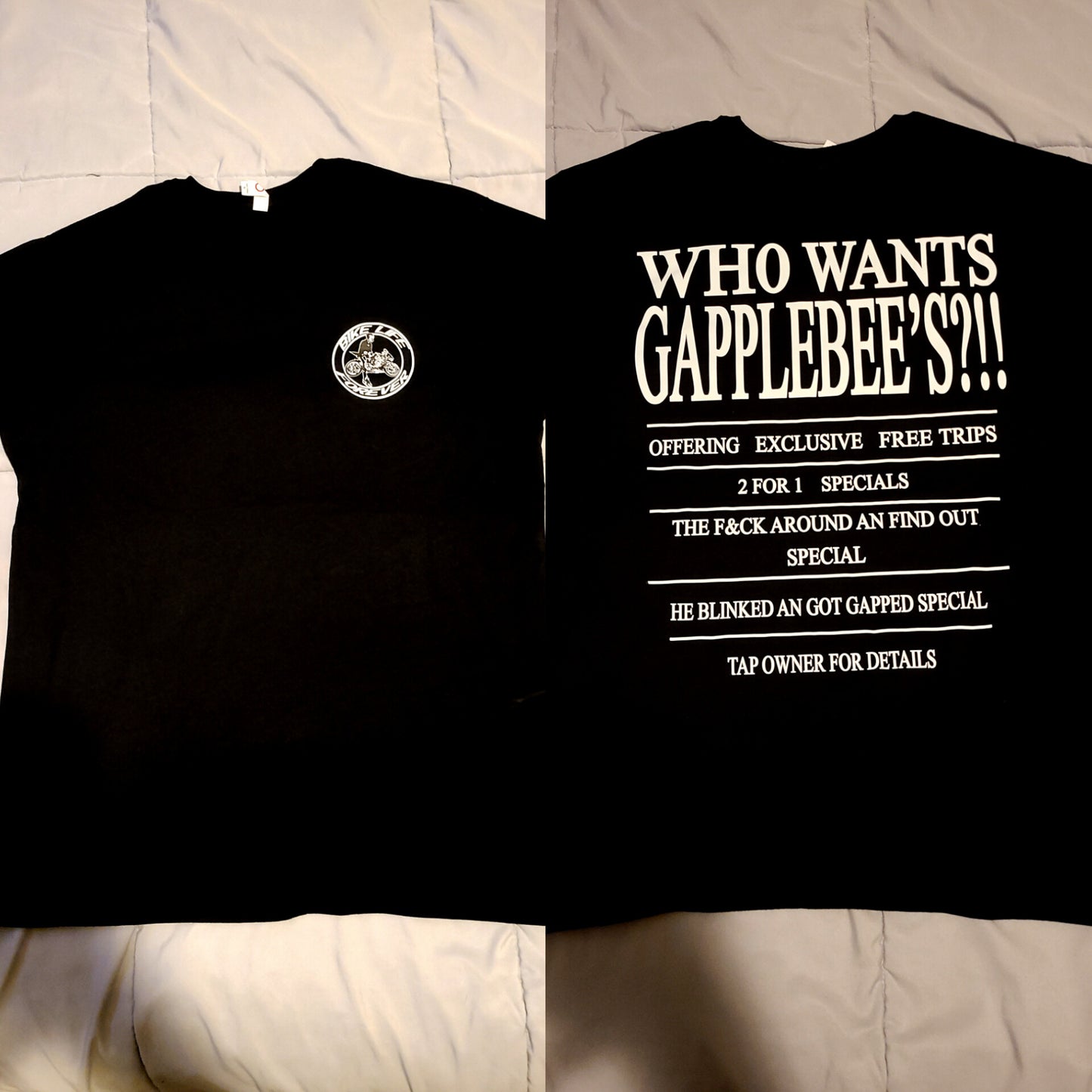 WHO WANTS GAPPLEBEES - T-Shirt