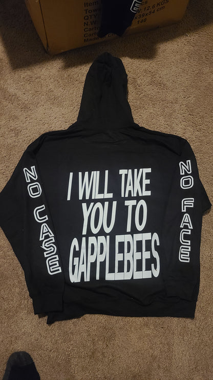 I WILL TAKE YOU TO GAPPLEBEES (BLACK)